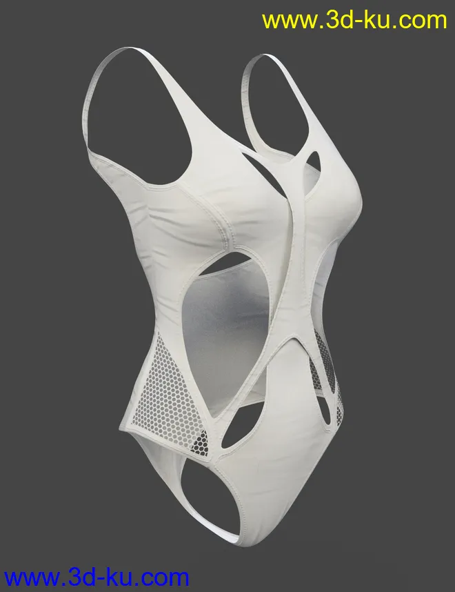 X-Fashion Sport Bodysuit for Genesis 8 Female(s)模型的图片4