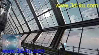 3D打印模型Orestes Iray HDRI Skydomes - Twin Suns of Durnn的图片