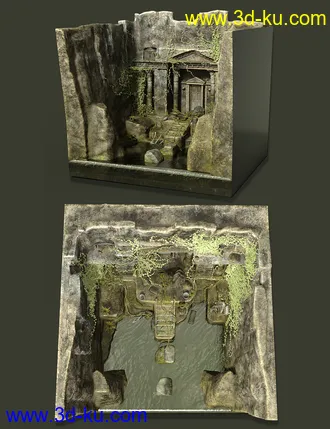 3D打印模型The Temple Tomb of Neptune的图片