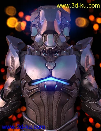 3D打印模型A.N.T.S. Armored Nano Tech Suit for Genesis 8 Male(s)的图片