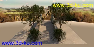 3D打印模型Ancient Walls - Photo Scanned Scene的图片