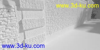 3D打印模型Ancient Walls - Photo Scanned Scene的图片