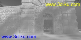 3D打印模型Ancient Walls - Photo Scanned Scene的图片