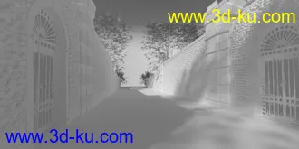 3D打印模型Ancient Walls - Photo Scanned Scene的图片