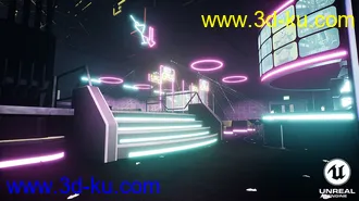 3D打印模型Cyberpunk Night Club的图片