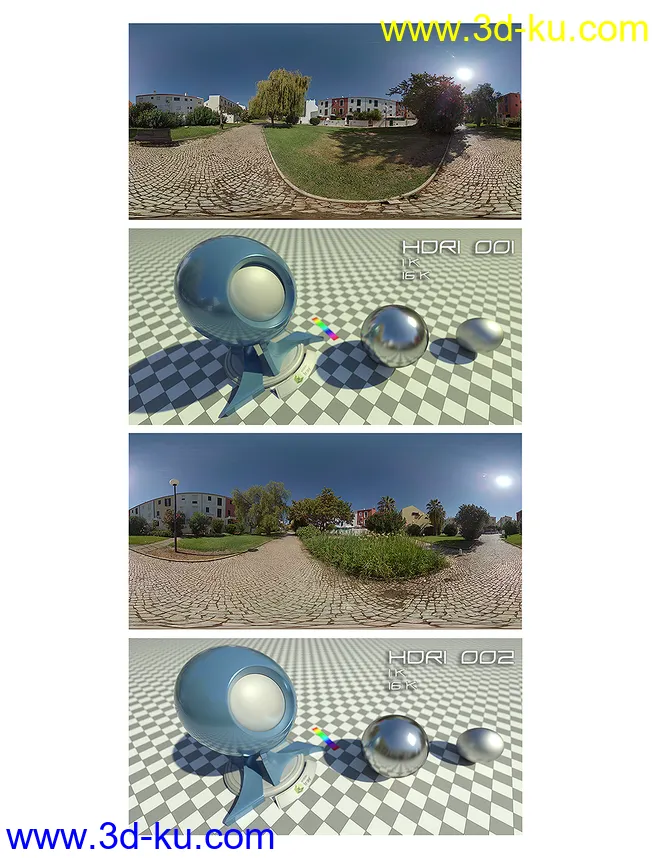 HDRI Clean Skies Parks模型的图片11