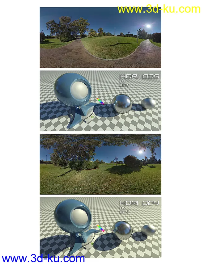 HDRI Clean Skies Parks模型的图片12