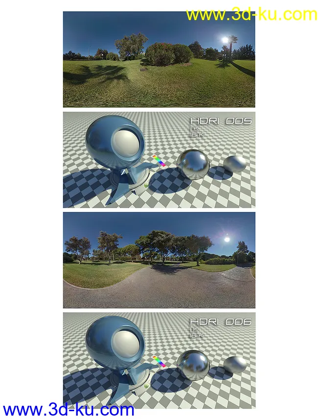 HDRI Clean Skies Parks模型的图片13