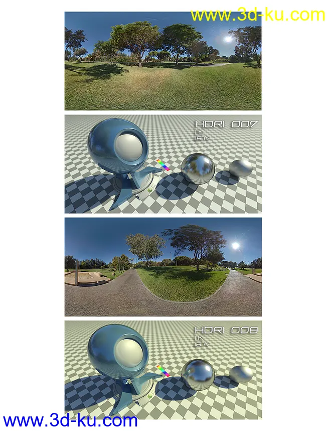 HDRI Clean Skies Parks模型的图片14