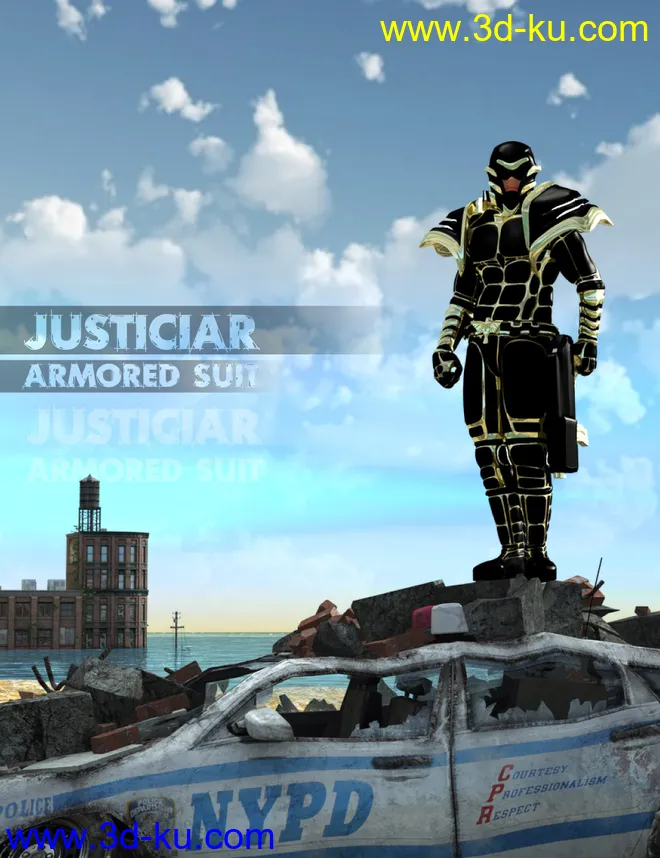 Justiciar Armored Suit模型的图片1