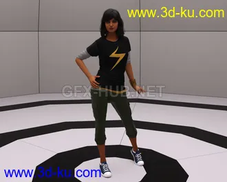 3D打印模型Kamala Khan for G8F的图片