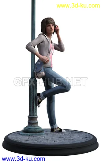 3D打印模型Life is Strange Max Caulfield for Daz G8F的图片