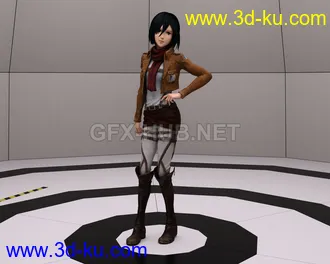 3D打印模型Mikasa Ackerman for G8F的图片