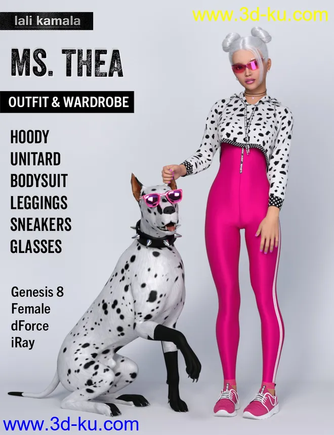 Ms. Thea Outfit and Wardrobe模型的图片1