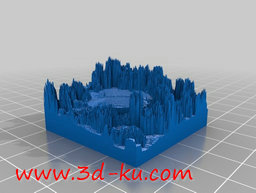 3D打印模型激光雷达中的希腊剧院的图片