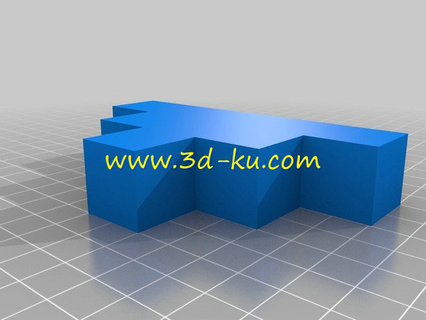 3D积木拼图模型的图片3