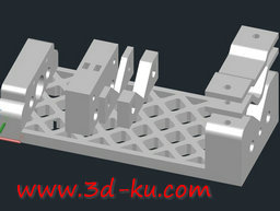 3D打印模型全自动注射泵的图片