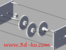 3D打印模型变速箱工具的图片