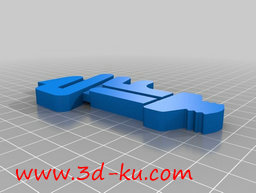 3D打印模型钥匙扣系列的图片