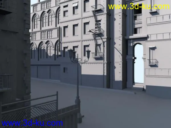 精致场景街道模型的图片3