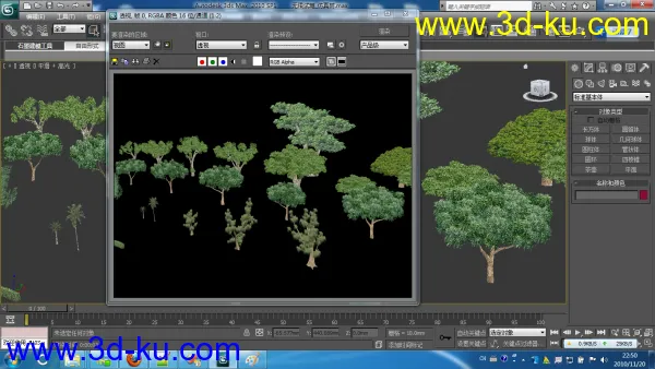 精心收集的树木合集~模型的图片4
