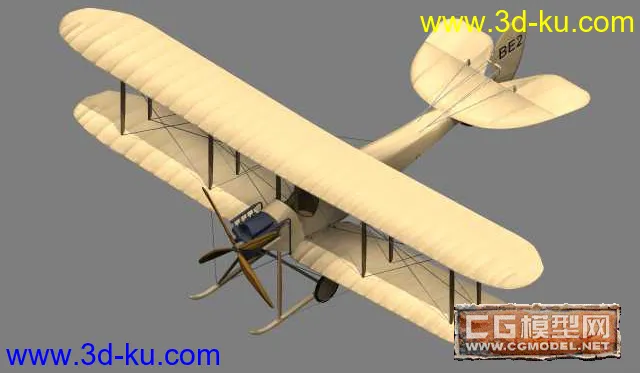 双翼型飞机模型的图片1