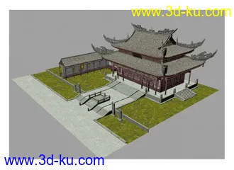 3D打印模型孔子庙的图片