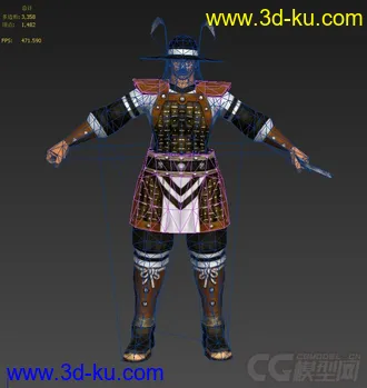 3D打印模型【卡尔共享11】《Kal刀OL》NPC[士兵][村民][预言师][网游]的图片