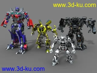 Transformers 游戏版模型 全套的图片1
