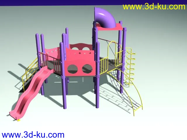 儿童游乐园模型的图片1