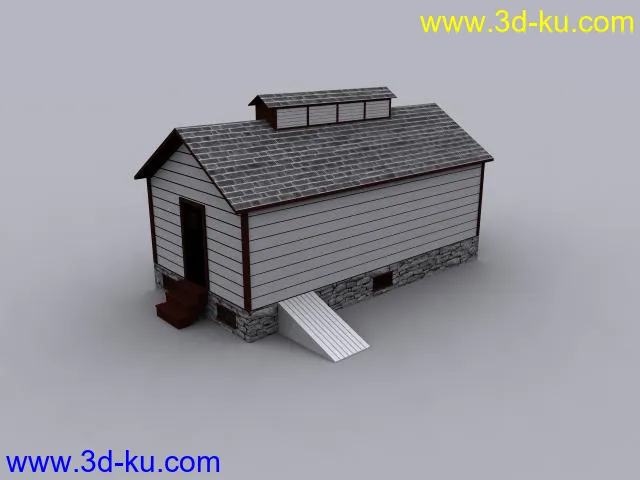一些房屋的素模（不少）模型的图片8