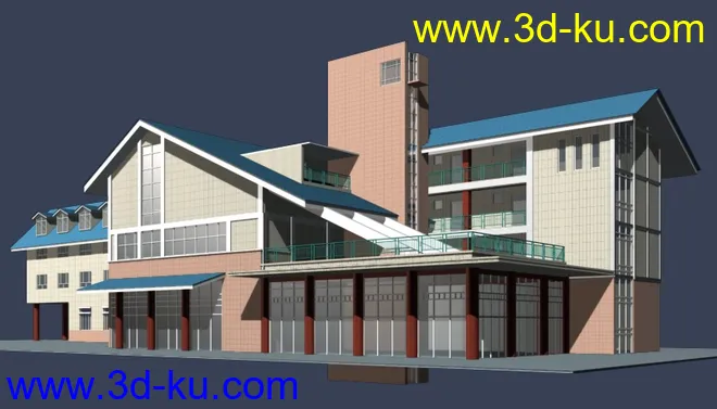 室外建筑模型---建筑的图片10