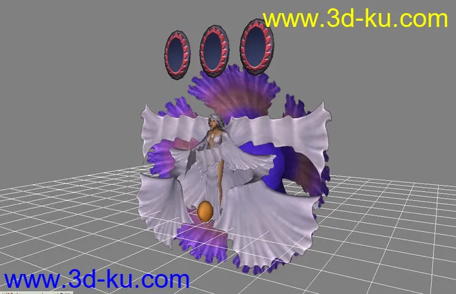 最终幻想X-2 女主角天使装＊３模型的图片1