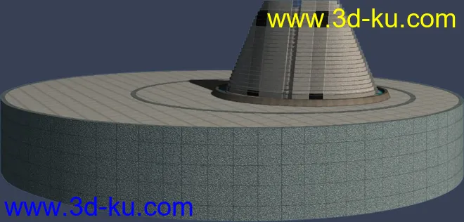 室外建筑模型----------水池喷泉的图片6