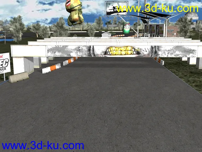 [首发] 极品11《专业街赛道》生涯赛第一关游戏场景  新增DX9游戏模型导出方法！的图片7