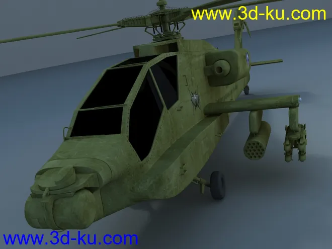 [原创模型] AH-64 Apache “阿帕奇”的图片3