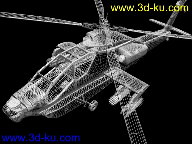 [原创模型] AH-64 Apache “阿帕奇”的图片6