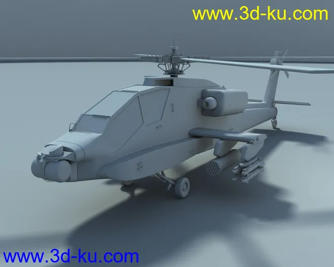 [原创模型] AH-64 Apache “阿帕奇”的图片9