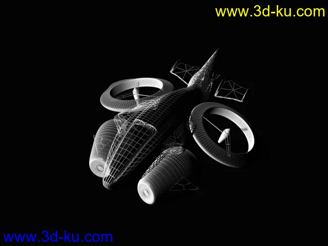 星际争霸2人类AH/G-24 女妖战机模型的图片1