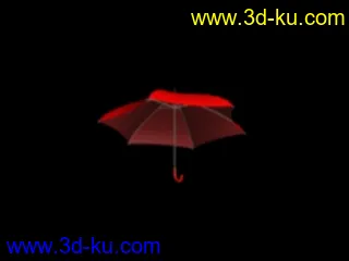 3D打印模型雨伞的图片