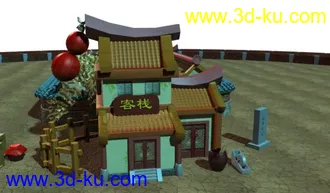 3D打印模型第一次完成的一个完整作品（毕业设计）的图片