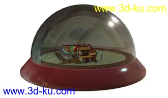 3D打印模型第一次完成的一个完整作品（毕业设计）的图片