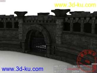 3D打印模型[首发] 古城墙场景的图片