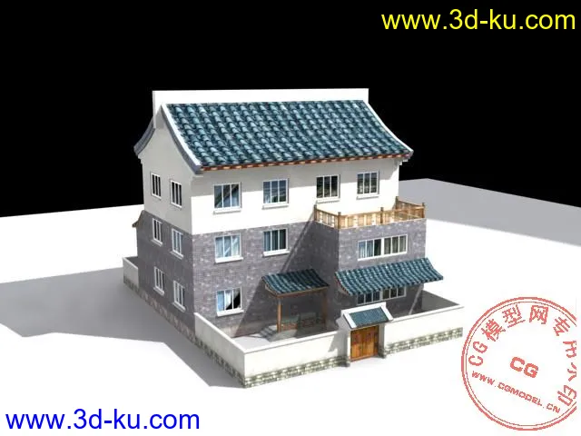 小别墅（3D max9）模型的图片2