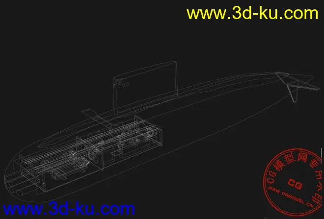 解放军 3D模型库 -  -  “基洛级“潜艇的图片1