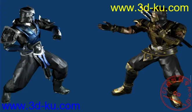 Scorpion from Mortal Kombat Deception模型的图片1