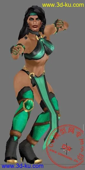 Mortal Kombat Deception: Jade模型的图片1