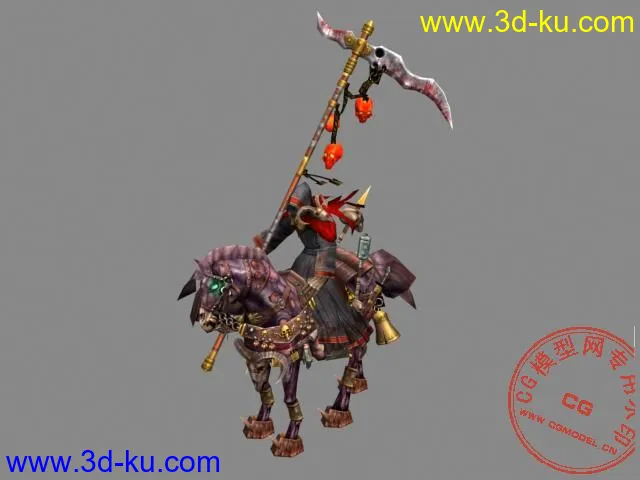 英雄无敌5-东方部落  骷髅英雄和骑象英雄模型的图片2