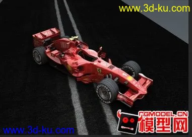 法拉利2008新款F1模型的图片3