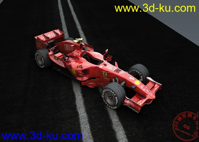 法拉利2008新款F1模型的图片5